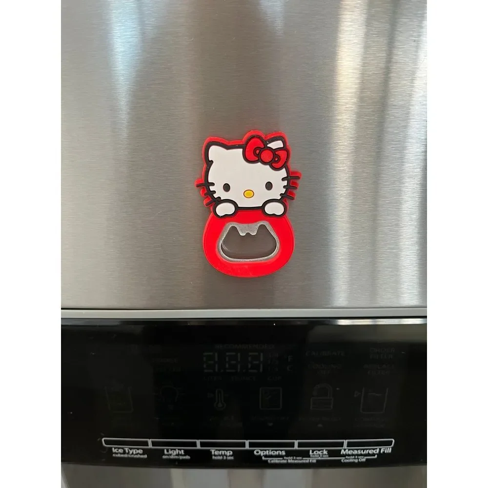 NEW! Hello Kitty silicone red beer bottle‎ opener